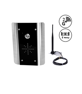 Easy-Call 6AB/4G - GSM baserad porttelefon (Svart)